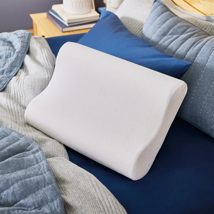 Contour Memory Foam Pillow | Natural Memory Foam | High Support